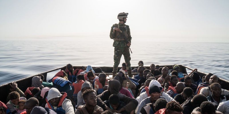 LIBYA-EUROPE-CONFLICT-MIGRANTS