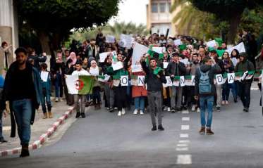 ALGERIA-POLITICS-VOTE-DEMO