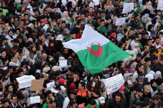 Algerians protest against the fifth term of Abdelaziz Bouteflika