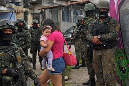 BRAZIL-SECURITY-ARMED FORCES-FAVELA