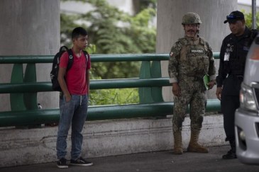 Il consolato del Guatemala difende i migranti che sono stati detenuti dal territorio messicano_Foto Alfredo Domínguez _Archivio