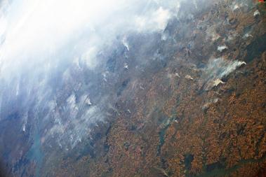 Incendi in Amazzonia dalla Stazione Spaziale_Foto_ ESA_NASA _L Parmitano