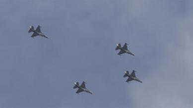 Una fonte di sicurezza palestinese ha dichiarato che non ci sono state vittime nell'ultimo attacco aereo israeliano_Sebastian Scheiner _AP