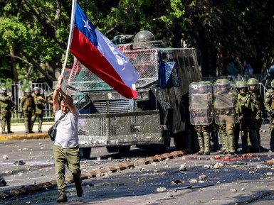 Santiago del Cile_ 28 ottobre _ Afp
