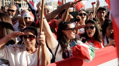Attendees salute during a parade on the 76th anniversary of Lebanon's independence in Beirut _Andres Martinez Casares_Reuters