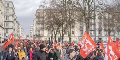 Manifestation greve du 05 dec 19 a Brest