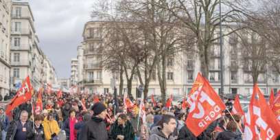 Manifestation greve du 05 dec 19 a Brest