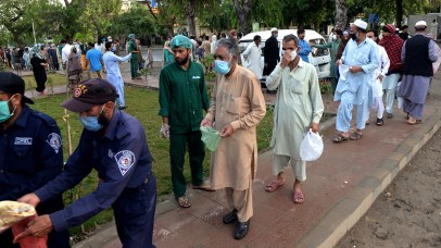 Ramadan nel mezzo di un blocco del coronavirus nella provincia del Punjab _Sohail Shahzad _EPA