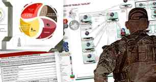 El general y la oficina de Envigado Foto_ Fotomontaje SEMANA