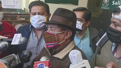 Il direttore del Fondo indigeno_ Rafael Quispe_ APG